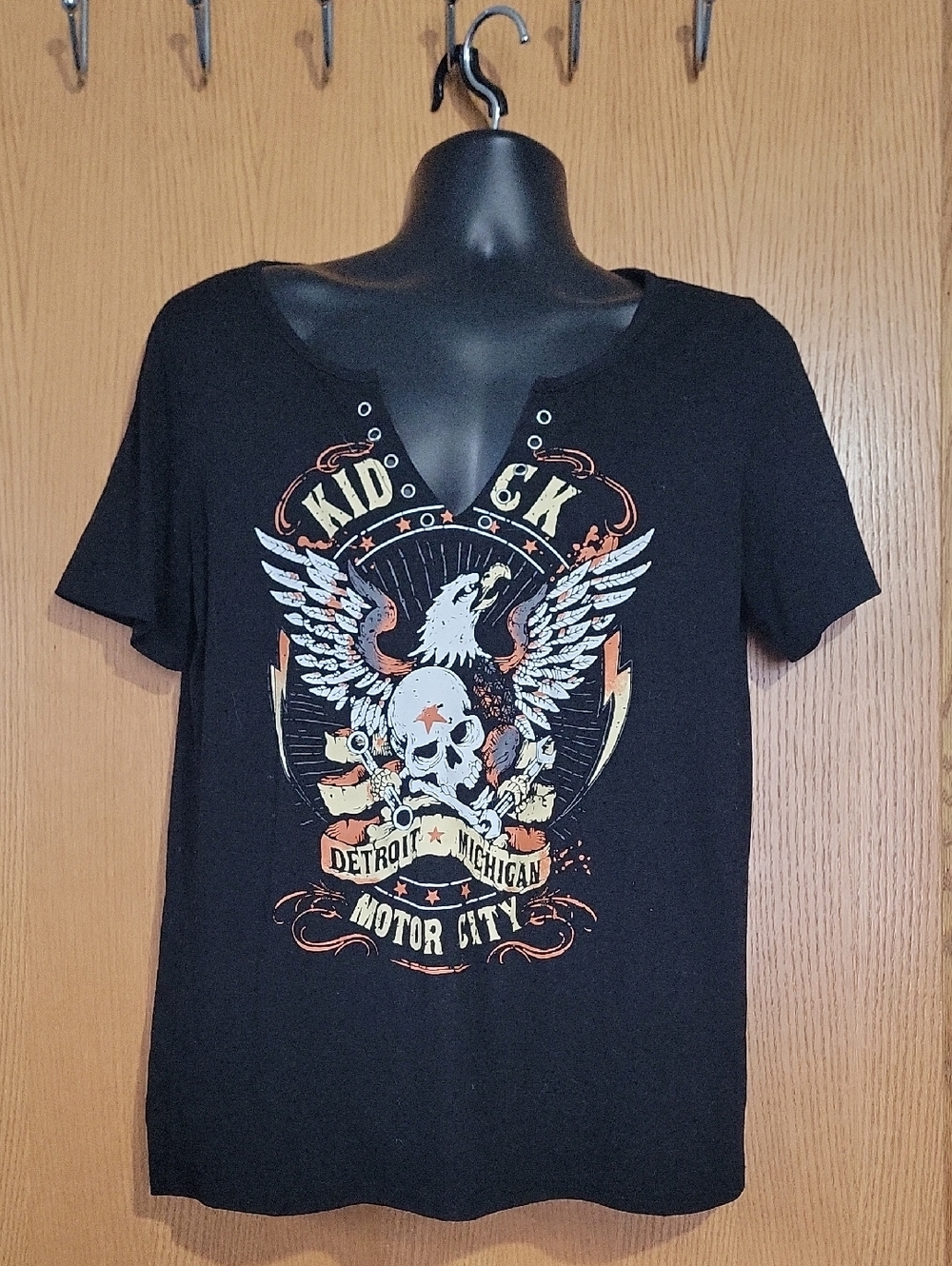 Black Graphic Short Sleeve Tee
